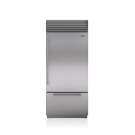Sub-Zero BI-36UID/S 36" Classic Over-and-Under Refrigerator/Freezer with Internal Dispenser Quick Reference Guide