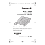 Panasonic KXTCA355CE Operativn&iacute; instrukce