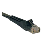 Tripp Lite Cat6 Gigabit Snagless Molded Patch Cable (RJ45 M/M) - Black, 3-ft. Ficha de datos