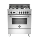 Bertazzoni MAS304GASXT 30 4-Burner, Gas Oven Specifications