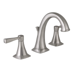 Design House 546937 Perth 8 in. Widespread 2-Handle Bathroom Faucet in Satin Nickel Instructions / Assembly