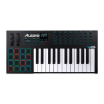 Alesis VI25 Advanced 25-Key USB/MIDI Keyboard Controller Benutzerhandbuch