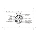 Mandolyn Electronic Technology PLJTRC650 WirelessThermostat User Manual