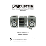 Curtis RCD122UK CD Player User Manual