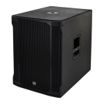 RCF Sub 708-AS II Active 18&quot; Subwoofer Owner Manual