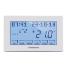 Fantini Cosmi Intellicomfort CH140GSM Weekly programmable thermostat Data Sheet