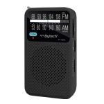 Sytech SY1672NG RADIO DE BOLSILLO AM-FM, ALTAVOZ, VERTICAL, NEGRO Manual do propriet&aacute;rio