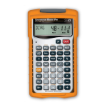 Calculated Industries Construction Master Pro Reference Guide