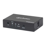 Manhattan 207867 4K 2-Port HDMI Switch Quick Instruction Guide