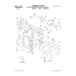 Whirlpool W10054070 Clothes Dryer User manual