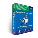 Acronis Disk Director Suite 10.0, w/AAP, ALP, 50-499u, EN User's Guide