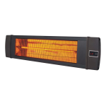 Hanover 35.4 in. 1500-Watt Infrared Electric Patio Heater Assembly & Operating Instructions