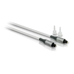 Philips SWA3304S/27 Fiber optic audio cable Product Datasheet