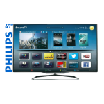 Philips 5000 series Smart TV LED 3D ultra sottile 47PFL5008T/12 Istruzioni per l'uso