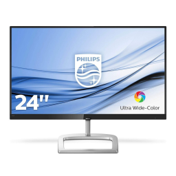 Philips LCD monitor with Ultra Wide-Color 246E9QDSB/01 User manual | Manualzz
