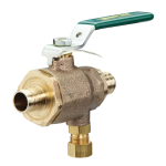 Watts BRVP-80 3/4 3/4 In Combination Ball And Relief Valve Specification
