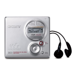 Sony MZ-R410  Instrucciones de funcionamiento