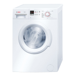 Bosch WAB28162GB 1400 rpm 6 kg Washing machine, front loader Serie | 2 Instruction manual