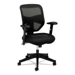 Basyx BSXVL531MM10 Prominent Black High-Back Task Chair Use and Care Manual