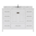 Virtu USA VS-BAS-48-CS VS-BAS-48-CS 48IN VAN TP WH Specification