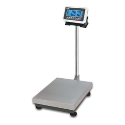 ICS Platform scale EOC Robust and high-resolution platform scale Operating instructions | Manualzz