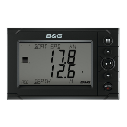 B&G H5000 Race Display Quick Reference Guide | Manualzz