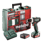 Metabo PowerMaxx BS 12 Cordless Drill Mode d'emploi