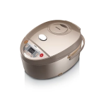 Philips Viva Collection Sensor Touch Rice Cooker HD3065/05 Datasheet