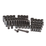Husky H64IMPS 1/2 in. Drive SAE/Metric Impact Socket Set (64-Piece) Specification