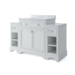 Home Decorators Collection MD-V036-2017-WH Mornington 54 in. W x 21 in. D Single Bath Vanity Specification
