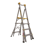 Gorilla Ladders 18+PLTM+FTW+RB2 18 ft. Reach MPXA Multi-Position Ladder/Step Platform/Wheel Kit/Rail Bracket Kit (Combo-Pack) Instructions