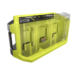 Ryobi OP407A-6 40V Lithium-Ion 3-Port Charger Mode d'emploi
