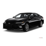 Toyota 2019 Avalon Owner's Manual