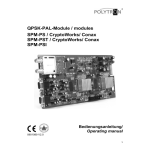 POLYTRON SPM-PST#/PTT# DVB-S/DVB-T in AV module Operating Manual
