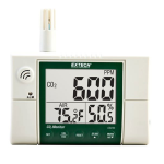 Extech Instruments CO230 Indoor Air Quality, Carbon Dioxide (CO) Monitor Manual de usuario