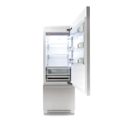 Bertazzoni REF30PIXR Qty - 1: 30 Inch Built-In Bottom-Freezer Refrigerator installation Guide