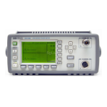 Agilent E4418B パワー・メータ ユーザーズ・ガイド