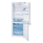 Bosch KGS46123FF Separate regulation, 2 compressors Bottom freezer, electronic Instructions for use