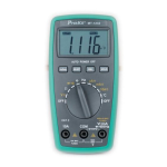 Pro'sKit MT-1232 Digital Multimeter User's Manual