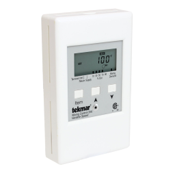 tekmar 040 Remote Display Module Specification | Manualzz