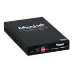 Muxlab HDMI over IP Uncompressed Extender, 4K/60 Installation Guide