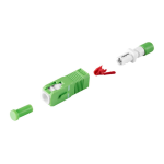 Gewiss GW38335 SC/APC ANGLED ADAPTER - GREEN (RAL 6018) User Guide