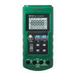 Mastech MS7221 Professional Volt/mA Voltage Current Calibrator Meter Mode d'emploi