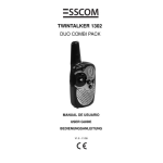 Esscom TWINTALKER 1302 User Manual