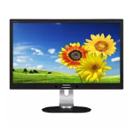 Philips Brilliance LCD-monitor met LED-achtergrondverlichting 231P4QPYEB/00 Gebruiksaanwijzing