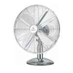 Westinghouse WSFDAN1201SV 12 Inch Vintage Metal Table Fan Chrome Instruction manual
