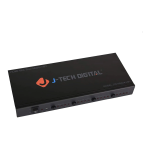 J-Tech Digital JTD908 HDMI 4X4 Matrix 4K@30Hz Control4 Driver Available User manual