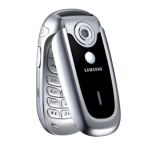 Samsung Electronics A3LSGHX640 Single-ModePCS GSM Phone User Manual