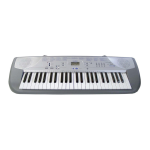 Casio CTK-230 Electronic Musical Instrument User manual