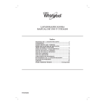 Whirlpool 7MSGDS800 Manual de usuario